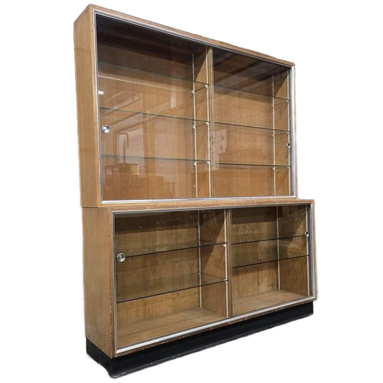 Vintage Vitrinekast / Etagere / Leggerkast 1