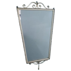 Vintage Metalen Spiegel (Art Nouveau Stijl) thumbnail 1