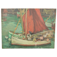 Georges Rogy - Klein Maritiem Schilderijtje