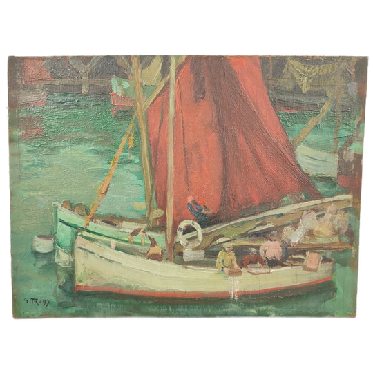 Georges Rogy - Klein Maritiem Schilderijtje 1
