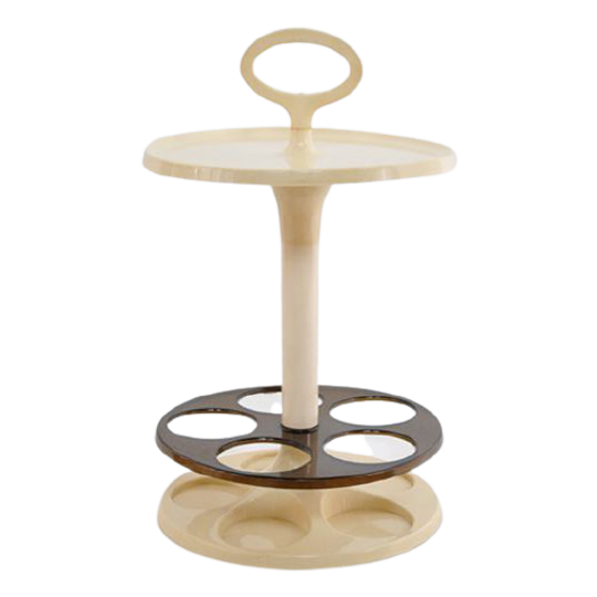 Vf29 – Jaren 70 – Space Age Prisunic -drank Bijzettafel Plastic – Mar Held 1