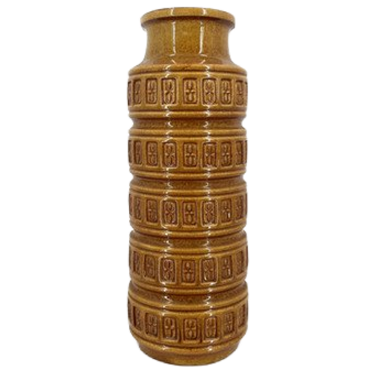 Vintage Scheurich Keramik Vase, 1960s 1