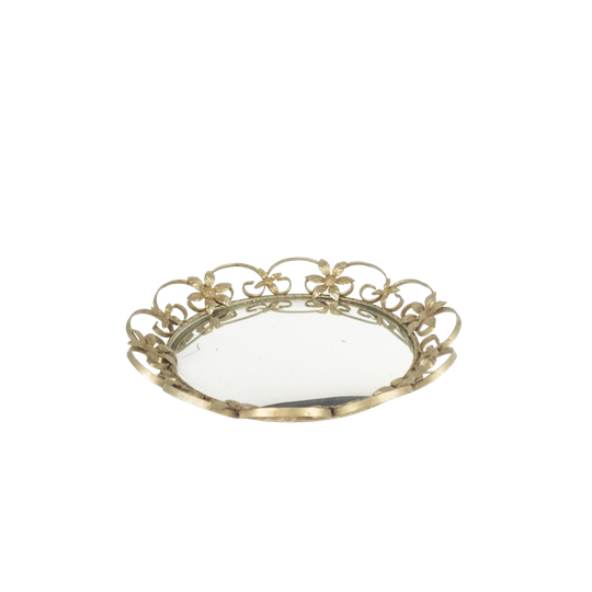 Deknudt - Zonnespiegel - Goud - Glas - Metaal - Hollywood Regency - 70's 1
