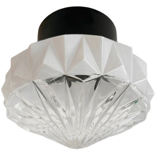 Vintage Art Deco Plafondlamp Diamant Vorm 1930’s 1