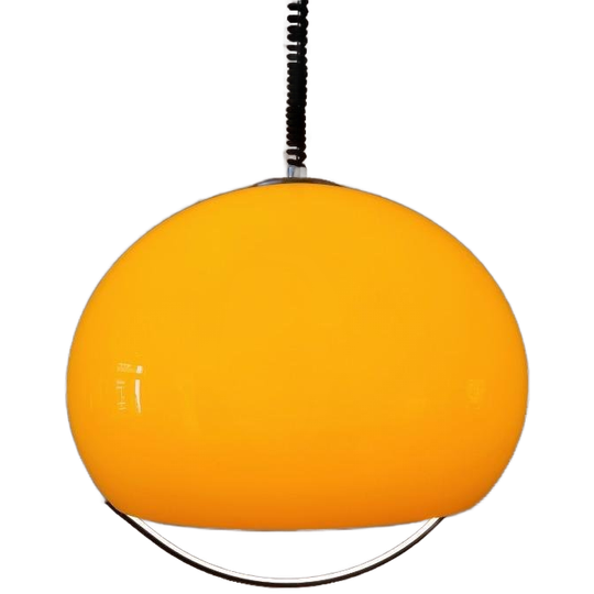 Space Age Hanglamp 'jolly'van Luigi Massoni Voor Meblo 1