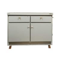 Ruime Vintage Commode Zachtgroen