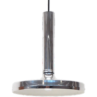 Vintage Space Age Hanglamp In Chroom Van Erco Jaren 70