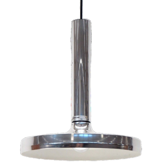 Vintage Space Age Hanglamp In Chroom Van Erco Jaren 70 1