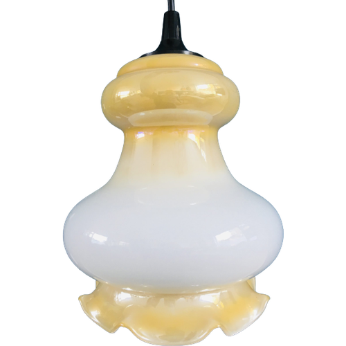 Hanglamp Vintage Melkglas Parelmoer