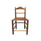 Set Van Zes Oude Engelse Keukenstoelen thumbnail 1