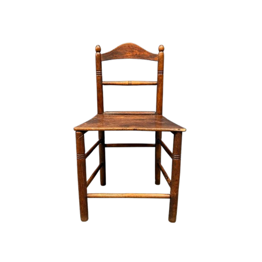 Set Van Zes Oude Engelse Keukenstoelen 1