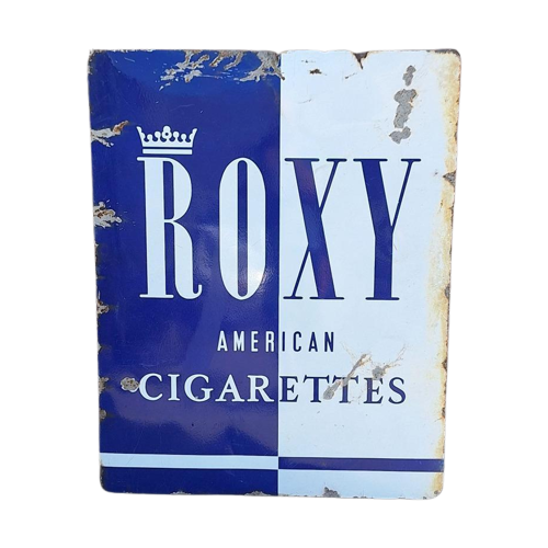 Xxl Emaille Bord Roxy American Cigarettes🚬