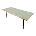 Mid-Century Design Mozaïek Tafel, Vintage Salontafel 1960S thumbnail 1