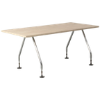 Solidesk Kantinetafel, Bladkleur Naar Keuze, 160X80 Cm, Vaste Hoogte Onderstel thumbnail 1