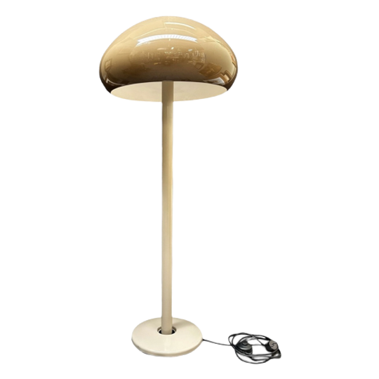 Vintage Space Age Mushroom Vloerlamp Willem Hagoort, Rotterdam Jaren '60 1