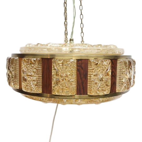 Vintage Hanglamp Orrefors Zweden 1