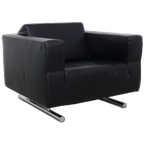 Design Fauteuil Leder Molinari thumbnail 1
