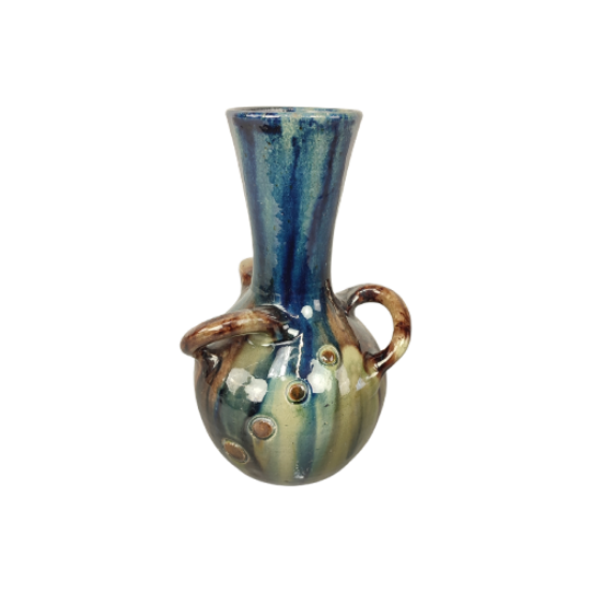 Vaas In Vlaams Aardewerk 23cm 1