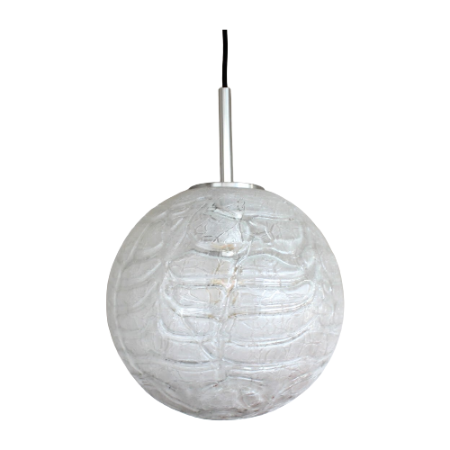 Vintage Doria Hanglamp - Iceglass L