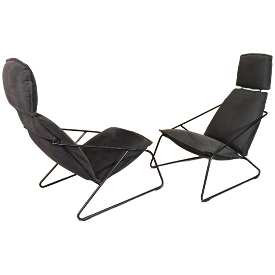 Set Van 2 Vintage Carl Ojerstam Villstad Fauteuils 1