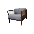 Lounge Armchair Astoria - Franco Bizzozzero By Bonacina - 1990S thumbnail 1