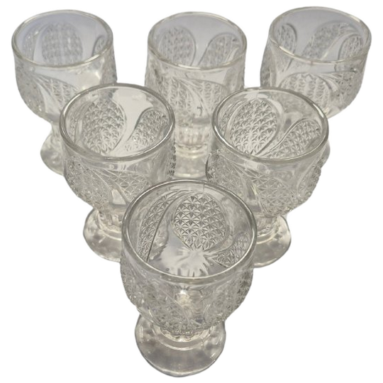 Borrelglas Kristal Geslepen 1