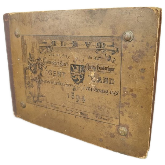 Album Historischen Stoet Gent 1894 & Blindenkens Processie 1896 1