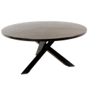 Gerard Geytenbeek Ronde Wengé Eettafel Dutch Design thumbnail 1