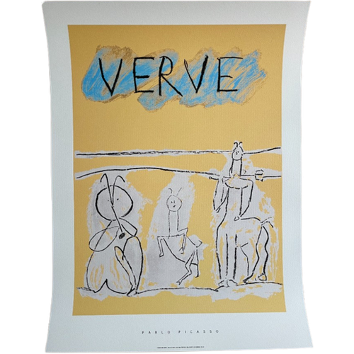 Pablo Picasso (1881-1973), Cover For Verve