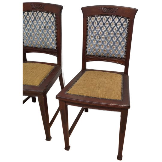 6x Eetkamerstoel Met Bijzondere Tekst 1