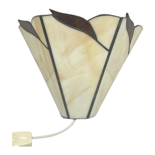 Tiffany Stijl Glas In Lood Wandlamp