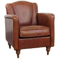 Stijlvolle Schapenleren Art Deco Fauteuil/ Armchair Met Een Tijdloos Design En Karakter