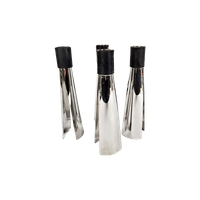 Dutch Design - Designer Bruno Ninaber - Kandelaars - Set (4) - Delft - 1997 | Kerst