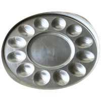 Vintage Wmf Stainless Steel Egg Serving Tray