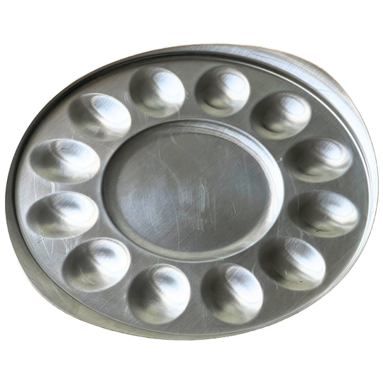 Vintage Wmf Stainless Steel Egg Serving Tray 1