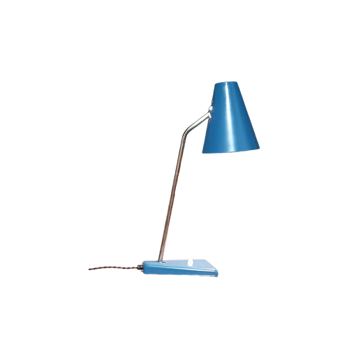 Bureaulamp Machineblauw (Vintage)