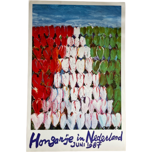 Jan Cremer After (1940-2024), Hongarije In Nederland Juni 1987