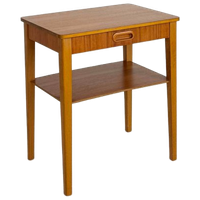 Vintage Teak Nachtkastje