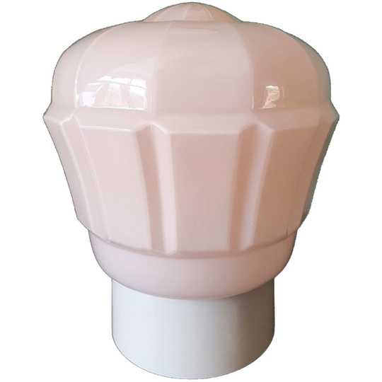 Art Deco Thabur Plafondlamp In Licht Roze Kleur 1