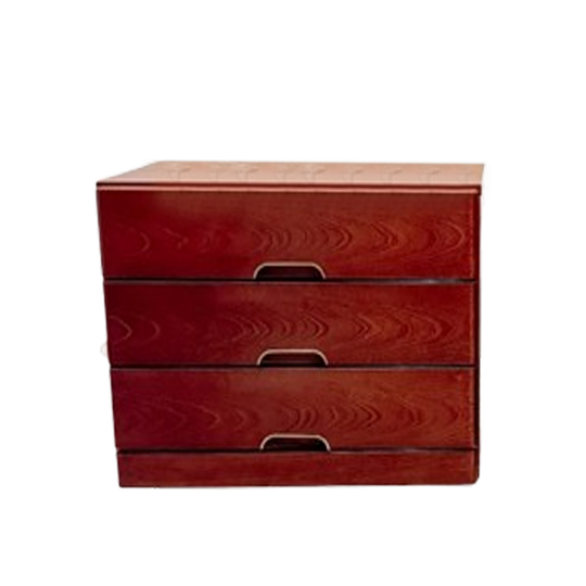 Set Van 2 Vintage Nachtkastjes Met Lades 1