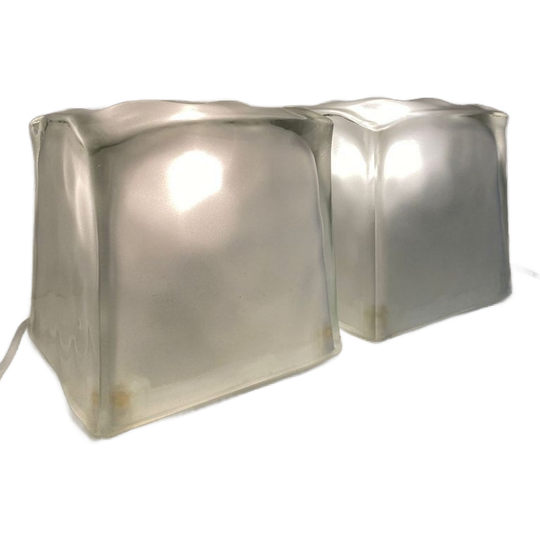 Twee Unieke IKEA Lampen, Iviken, Ice Cubes 1