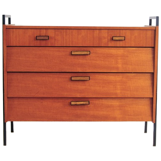 Vintage Jaren ’50 Schoenenkast 1