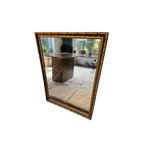 Vintage Spiegel Goud Met Facet Geslepen Spiegelglas 85X110Cm thumbnail 1