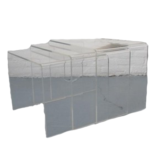 Jaren 70 Plexiglas Nesting Tafels 1