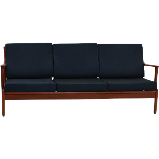 Vintage 3 Zits Sofa Model "kuba" Van Bertil Fridhagen, Zweden 1960(416) 1