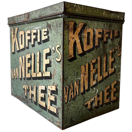 Vintage Xl Winkel Blik Van Nelle 1940’s 1