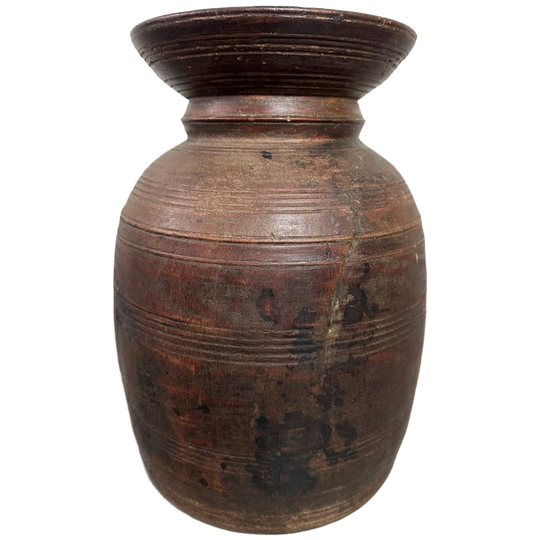 Antieke Houten Kruik 1