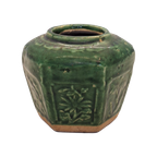 Chinees Groen Geglazuurde Gember Shekwan / Shiwa Pot thumbnail 1