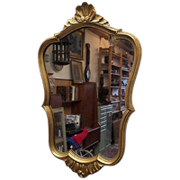 Vintage Klassiek Vergulde Spiegel, Jaren 60/70