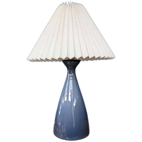 Vintage Keramieken Tafellamp, Holmegaard Jaren 60 1